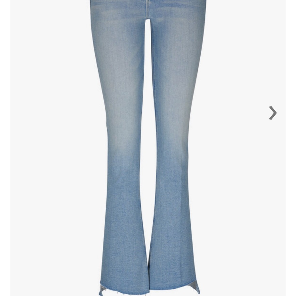 Women's Light Blue Flared Jeans